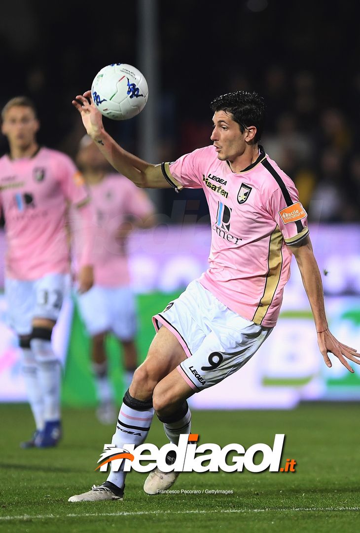  during the Serie B match between Benevento and Carpi FC at Stadio Ciro Vigorito on April 14, 2019 in Benevento, Italy. 