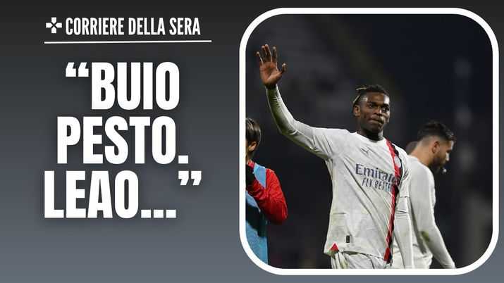 Rafael Leao (attaccante AC Milan), qui durante Salernitana-Milan 2-2 (Serie A 2023-2024) | News (Getty Images) Rafael Leao AC Milan Salernitana-Milan 2-2 Serie A 2023-2024