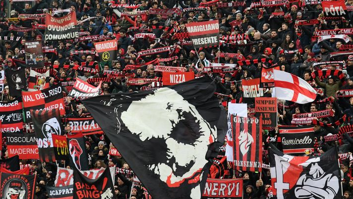 1° dicembre 2019, Parma-Milan: la Curva Sud Milano (credits: GETTY Images) 