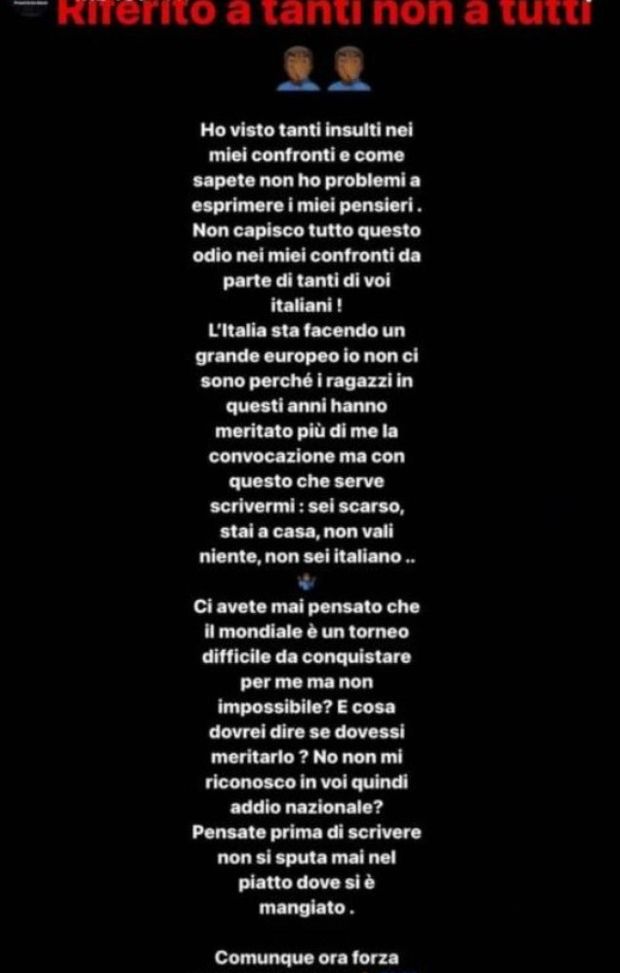  sfogo Balotelli Instagram 