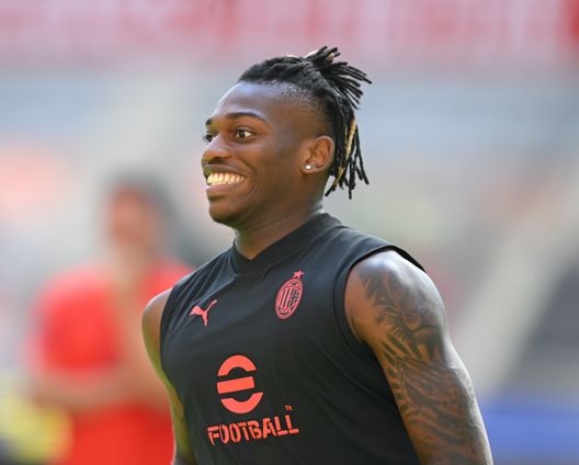 Rafael Leao (attaccante AC Milan) qui in allenamento a San Siro con i rossoneri | Milan News (Getty Images) Rafael Leao AC Milan allenamento San Siro