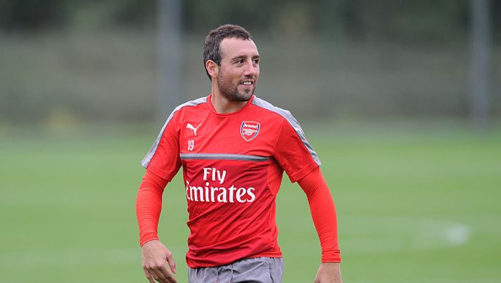 Santi Cazorla, centrocampista dell'Arsenal accostato al Milan