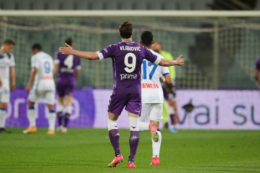  GERMOGLI PH: 11 APRILE 2021 FIRENZE STADIO ARTEMIO FRANCHI SERIE A FIORENTINA VS ATALANTA NELLA FOTO VLAHOVIC 