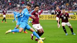 Serie A, crolla ancora il Napoli: ko col Torino 3-0. La Lazio vince a Udine 1-2