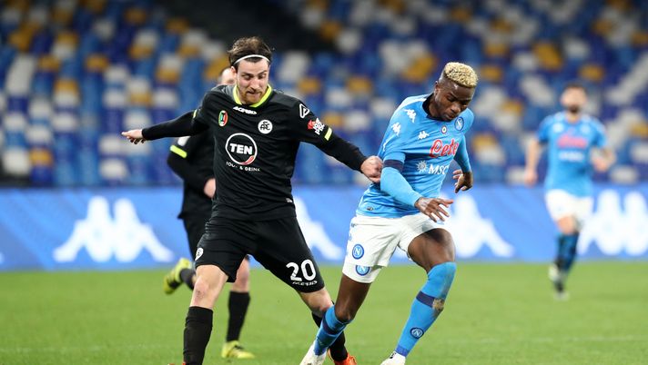 Simone Bastoni e Victor Osimhen (Photo by Francesco Pecoraro/Getty Images) Simone Bastoni e Victor Osimhen (Photo by Francesco Pecoraro/Getty Images)