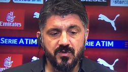 Gattuso: “Usciti dal derby con le ossa rotte. Bakayoko? 8 minuti per mettersi i parastinchi e…”