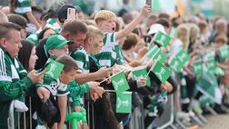 La carica dei 708: il numero dei tifosi del Celtic al derby, nello stadio dei Rangers…