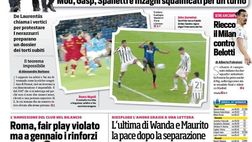 Prima Pagina, Corriere dello Sport: “Il Var sotto accusa, l’ira di Napoli e Inter”