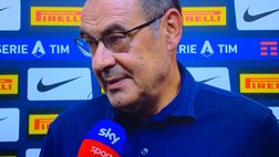 Sarri: “Inter squadra forte, il sorpasso ha poco significato. La vittoria è meritata”