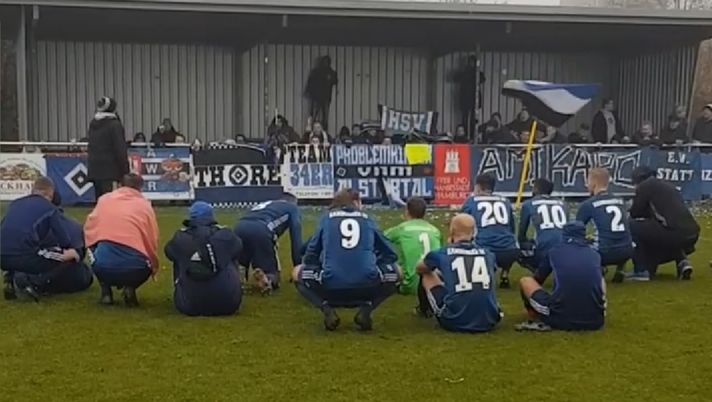 Grande partecipazione dei tifosi al derby di Regionalliga fra le seconde squadre di Amburgo e St. Pauli Grande partecipazione dei tifosi al derby di Regionalliga fra le seconde squadre di Amburgo e St. Pauli