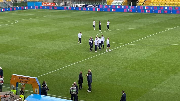 Foto Violanews nel prepartita di Fiorentina-Lazio finale di Coppa Italia Primavera 28/04/2021 