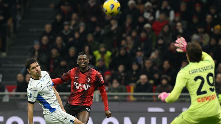 gol Rafael Leao AC Milan Milan-Atalanta 1-1 Serie A 2023-2024