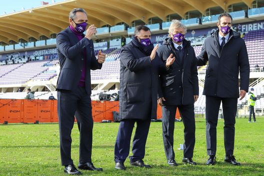 GERMOGLI PH: 22 NOVEMBRE 2020 FIRENZE STADIO ARTEMIO FRANCHI SERIE A FIORENTINA VS BENEVENTO NELLA FOTO I DIRIGENTI DELLA FIORENTINA OMAGGIANO PIETRO VUTURO GERMOGLI PH: 22 NOVEMBRE 2020 FIRENZE STADIO ARTEMIO FRANCHI SERIE A FIORENTINA VS BENEVENTO NELLA FOTO I DIRIGENTI DELLA FIORENTINA OMAGGIANO PIETRO VUTURO