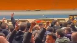 Bayern-Lazio, i tifosi biancocelesti in stazione verso l’Allianz Arena – VIDEO