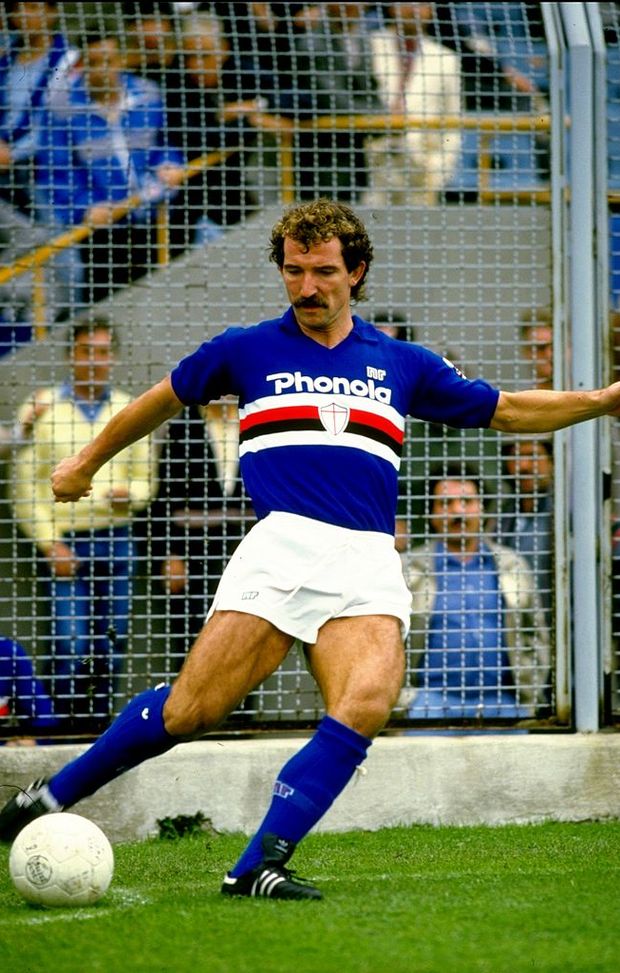 Undated: Graeme Souness of Sampdoria in action during the Serie A match against Ascoli played in Sampdoria, Italy. Mandatory Credit: Allsport UK /Allsport Undated: Graeme Souness of Sampdoria in action during the Serie A match against Ascoli played in Sampdoria, Italy. Mandatory Credit: Allsport UK /Allsport