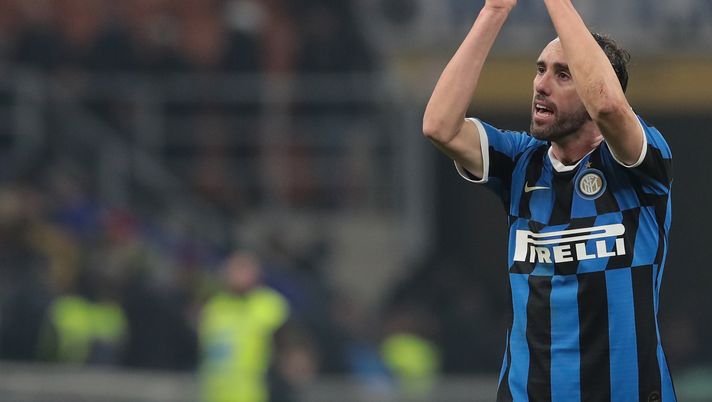 Diego Godín, difensore dell'Inter (credits: GETTY Images) 