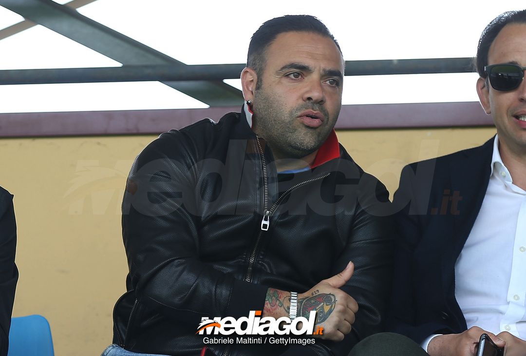  FLORENCE, ITALY - MAY 16: Fabrizio Miccoli during the SuperCoppa primavera 2 match between Novara U19 and US Citta di Palermo U19 at Centro Tecnico Federale di Coverciano on May 16, 2018 in Florence, Italy.  (Photo by Gabriele Maltinti/Getty Images) 
