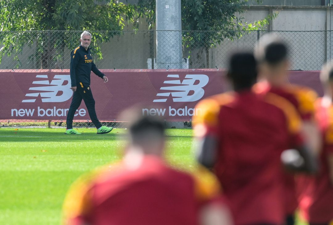 Trigoria, la rifinitura prima della partenza per Helsinki – FOTO GALLERY - immagine 5