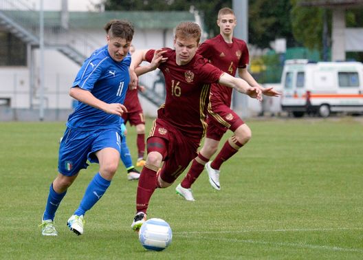  Riccardo Tonin con la maglia dell'Italia Under 16 (credits: GETTY Images) 