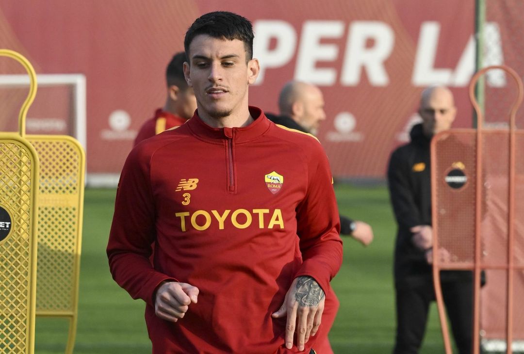 Roma, rifinitura in vista del Bologna: ancora in gruppo Solbakken – FOTO GALLERY - immagine 29