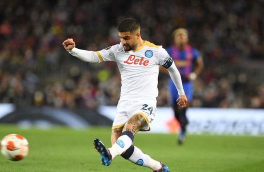 Lorenzo Insigne (Photo by SSC NAPOLI via Getty Images) insigne uefa