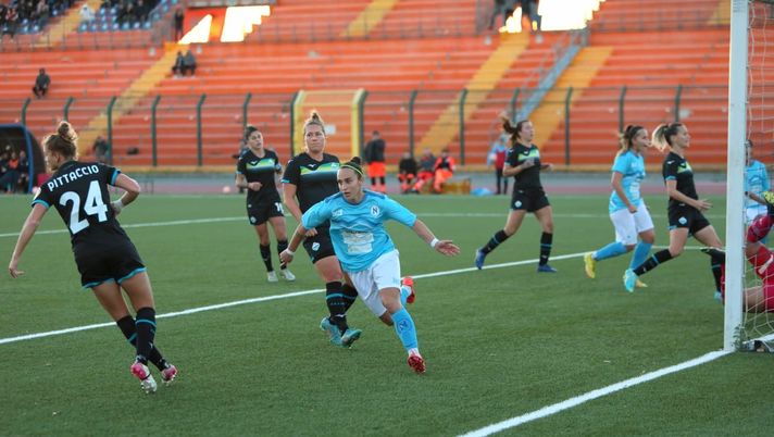 Napoli Femminile, Pinna: “Vinto meritatamente, non siamo inferiori alla Lazio” - immagine 1