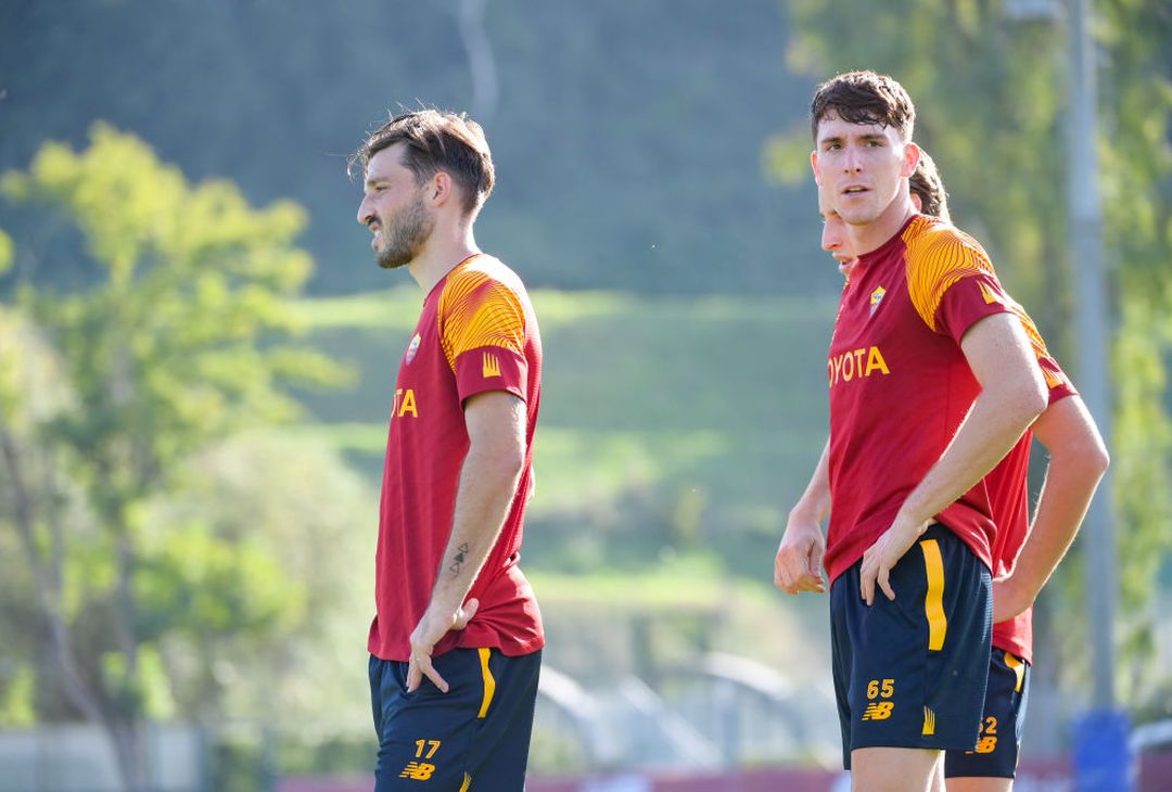 Trigoria, seduta tra palestra e campo verso Roma-Napoli – FOTO GALLERY - immagine 32