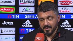 Gattuso: “Priorità recuperare energie per il derby. Buon momento per l’Inter, ma…”
