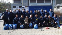 L’Inter ha accolto ad Appiano la Nazionale Italiana Calcio Amputati. “Pagina indelebile”