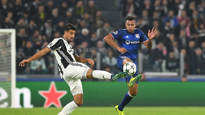 during the UEFA Champions League match between Juventus and Olympique Lyonnais at Juventus Stadium on November 2, 2016 in Turin, . during the UEFA Champions League match between Juventus and Olympique Lyonnais at Juventus Stadium on November 2, 2016 in Turin, .