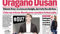 Prima Pagina, Corriere dello Sport: “Uragano Dusan. L’Inter non si ferma”
