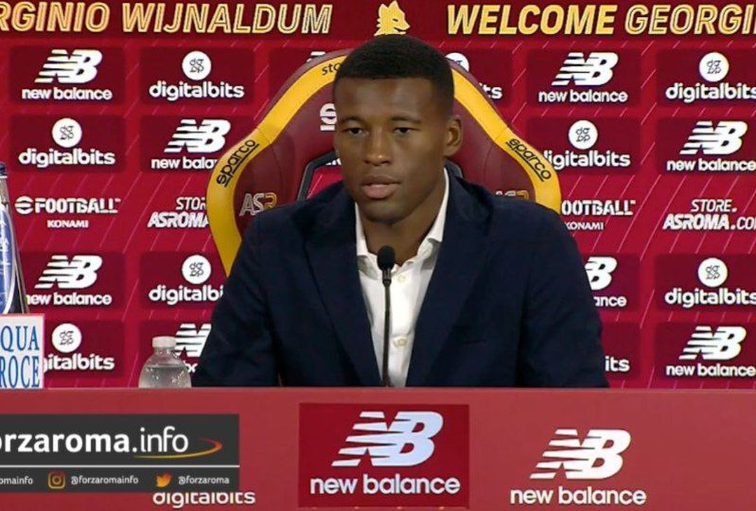 La conferenza stampa di presentazione di Wijnaldum – FOTO GALLERY - immagine 19