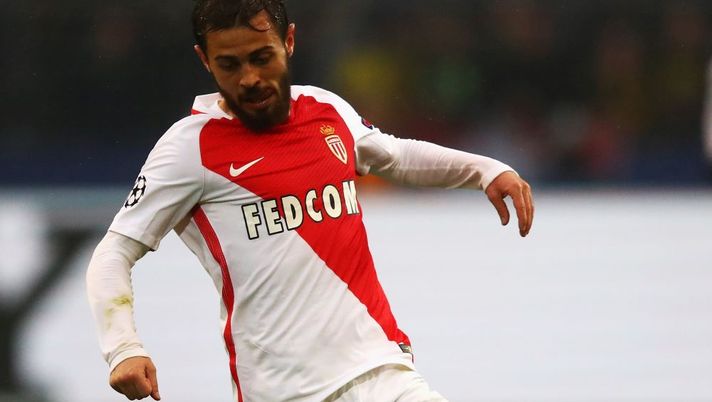 DORTMUND, GERMANY - APRIL 12: Bernardo Silva of AS Monaco in action during the UEFA Champions League Quarter Final first leg match between Borussia Dortmund and AS Monaco at Signal Iduna Park on April 12, 2017 in Dortmund, Germany. The match was rescheduled after an alleged terrorist attack on the Borussia Dortmund team coach as it made it's way to the stadium. (Photo by Dean Mouhtaropoulos/Bongarts/Getty Images) DORTMUND, GERMANY - APRIL 12: Bernardo Silva of AS Monaco in action during the UEFA Champions League Quarter Final first leg match between Borussia Dortmund and AS Monaco at Signal Iduna Park on April 12, 2017 in Dortmund, Germany. The match was rescheduled after an alleged terrorist attack on the Borussia Dortmund team coach as it made it's way to the stadium. (Photo by Dean Mouhtaropoulos/Bongarts/Getty Images)
