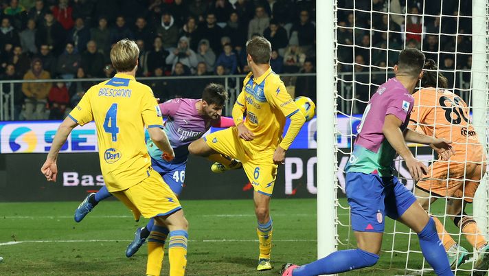 gol Matteo Gabbia AC Milan Frosinone-Milan 2-3 Serie A 2023-2024