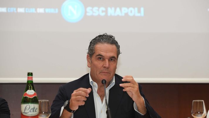 NAPLES, ITALY - DECEMBER 12: Alessandro Formisano speaks during the SSC Napoli 2020 Calendar Unveiling on December 12, 2019 in Naples, Italy.  (Photo by SSC NAPOLI/SSC NAPOLI via Getty Images) 