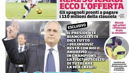 EDICOLA CDS – Real su Icardi: spagnoli pronti a pagare i 110 milioni della clausola