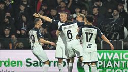 Serie A, Salernitana-Lecce 0-1: Gotti vince all’esordio, decide l’autogol di Gyomber
