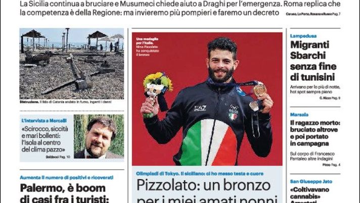 Prima Pagina, Giornale di Sicilia: “Palermo, oggi si fa sul serio con la Salernitana” Prima Pagina, Giornale di Sicilia: “Palermo, oggi si fa sul serio con la Salernitana”