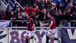 Serie A, i risultati delle gare delle 15: poker del Bologna, Motta vede la Champions