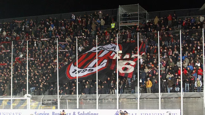 Tifosi del Milan a Frosinone, Serie A (credits: GETTY Images)