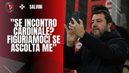 Salvini: “Milan, spero in un rinascimento. Stadio? Prima si fa e meglio è”