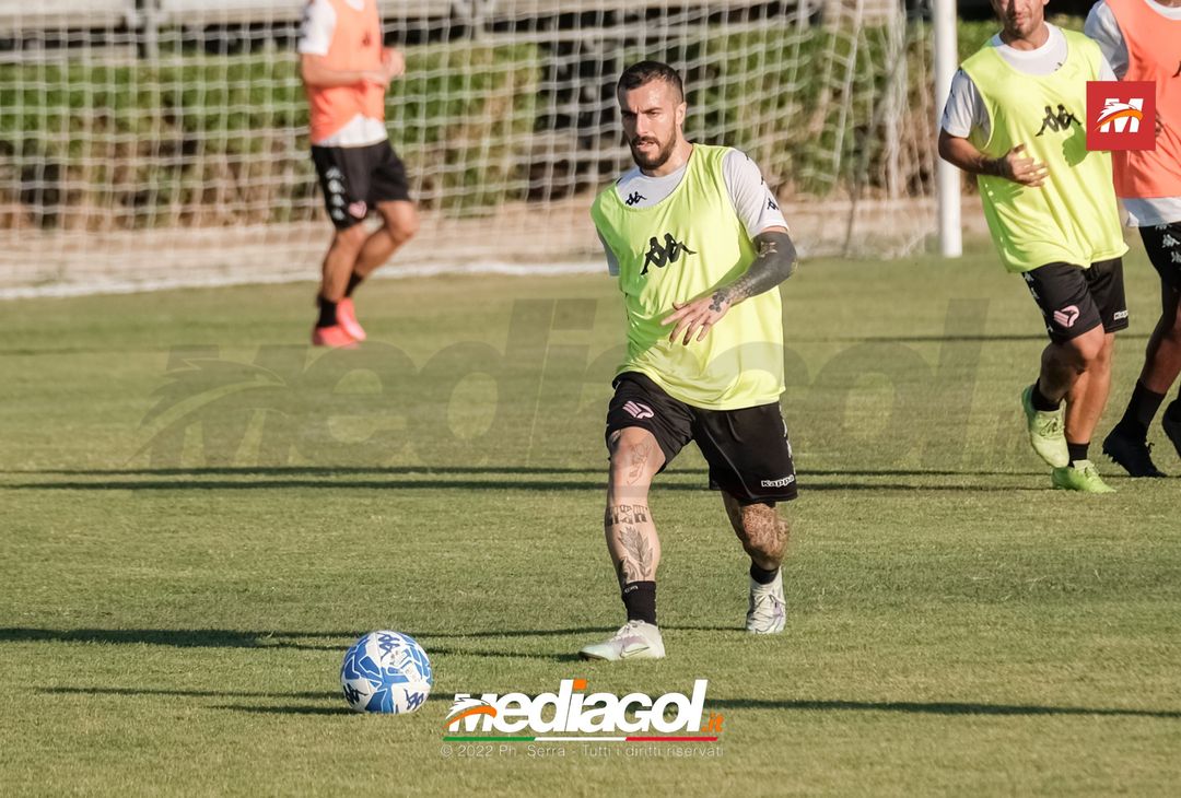 FOTO RITIRO PALERMO, la squadra di mister Baldini si allena a Boccadifalco (Gallery) - immagine 81