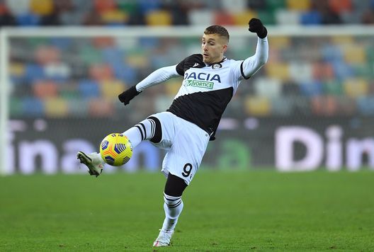 Gerard Deulofeu in azione con l'Udinese Gerard Deulofeu in azione con l'Udinese