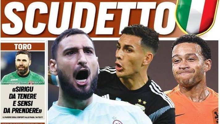 Tuttosport, la prima pagina di oggi, martedì 29 dicembre 2020 