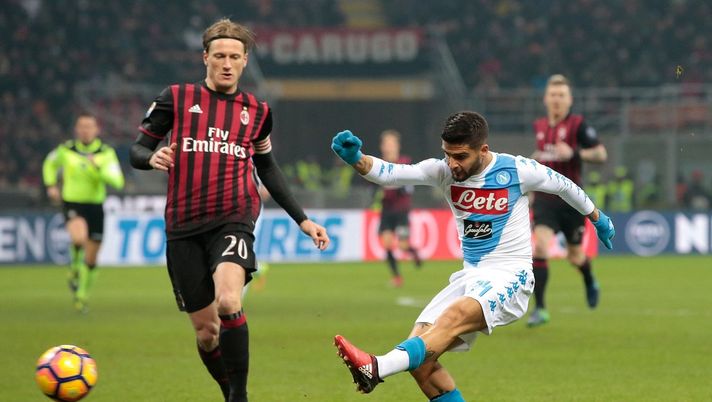 Abate Insigne Milan-Napoli