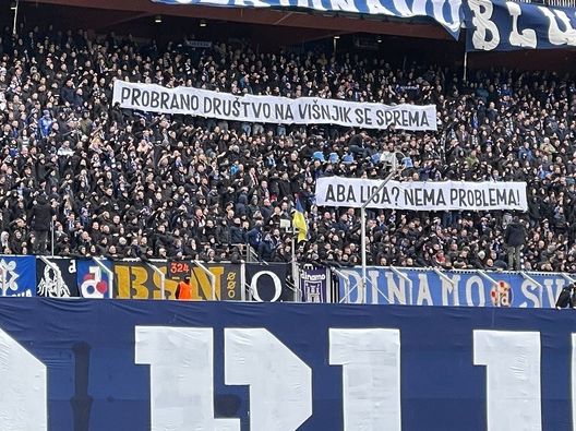Zagabria, al derby contro l’Hajduk spunta il sostegno ad Azov: croati al fianco degli ucraini- immagine 2