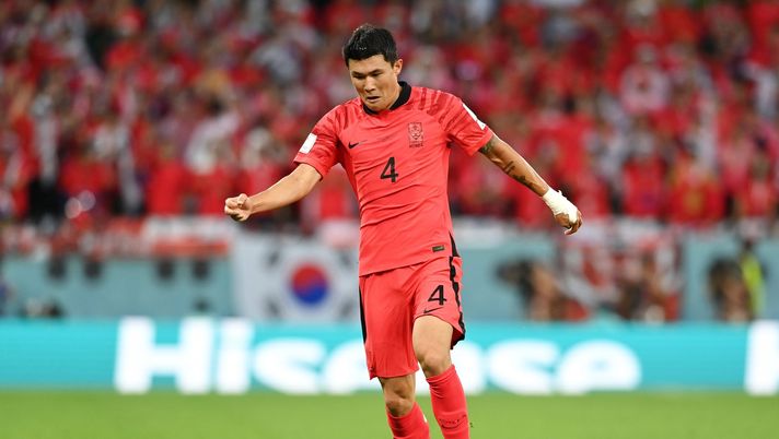 (Photo by Claudio Villa/Getty Images) kim min jae