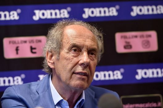  GRADISCA D'ISONZO, ITALY - JULY 10: Sport Manager Rino Foschi answers questions during his presentation at US Citta' di Palermo training camp base on July 10, 2016 in Gradisca d'Isonzo, Italy. (Photo by Tullio M. Puglia/Getty Images) 