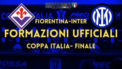 Fiorentina-Inter, le formazioni UFFICIALI: Inzaghi con la formazione tipo, c’è Handa