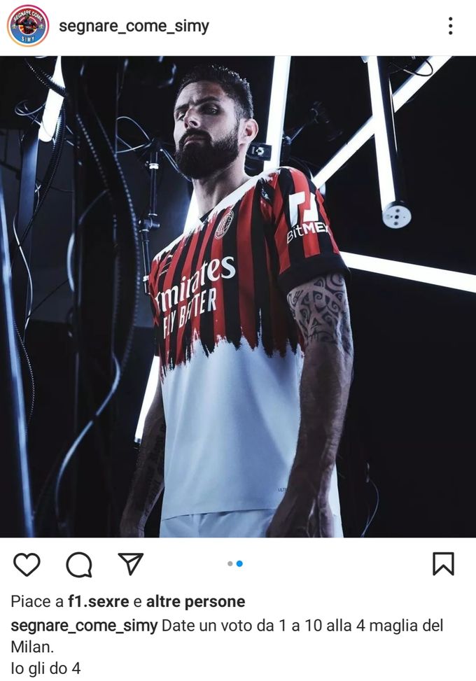 Grandi emozioni attorno alla nuova quarta maglia del Milan: voti alti e voti bassi- immagine 2